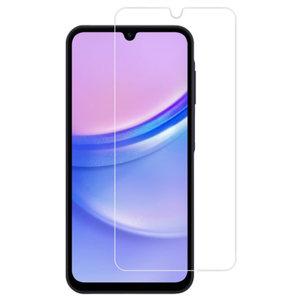 2-PACK SKALO Samsung A15 5G Skärmskydd i Härdat glas Transparent