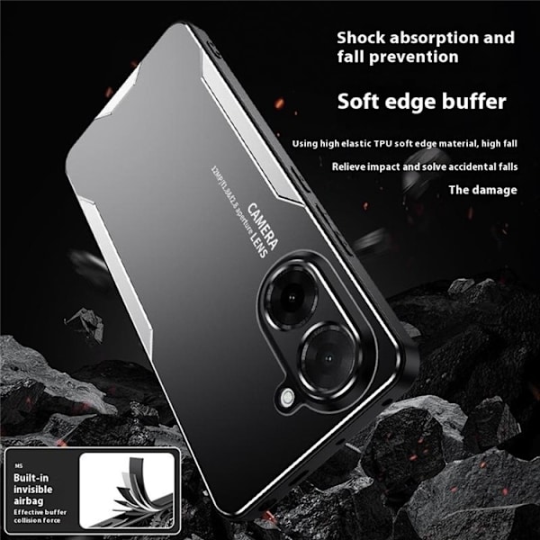 SKALO Xiaomi Redmi A5 4G Matt Metall Hybrid Suojakuori - Kulta Gold