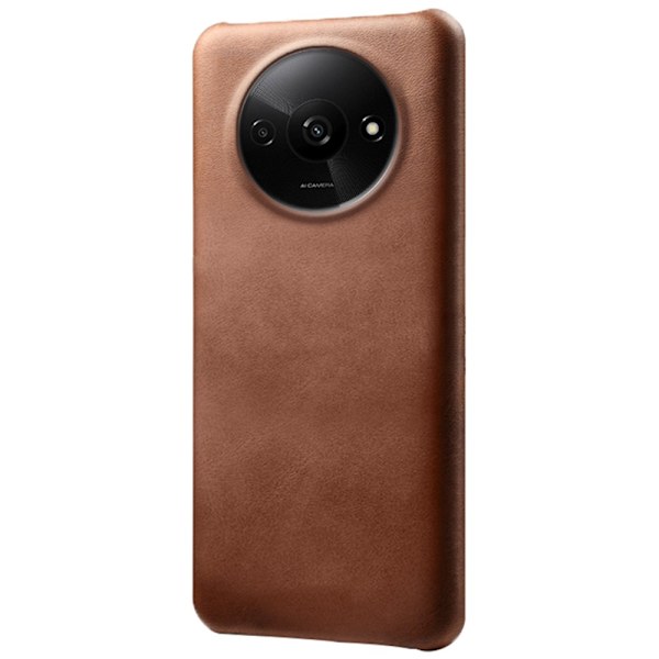 SKALO Xiaomi Redmi A3 PU-Läder Skal - Brun Brun