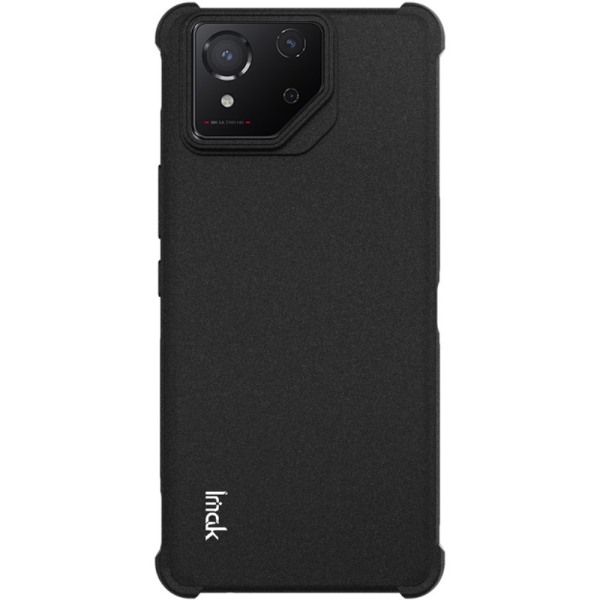 IMAK Asus ROG Phone 8 Pro 5G Ekstra stærk TPU-cover - Sort Black