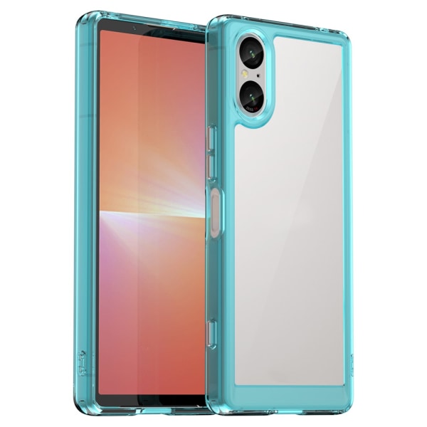 SKALO Sony Xperia 5 V Farve Bumper Cover - Turkis Turquoise