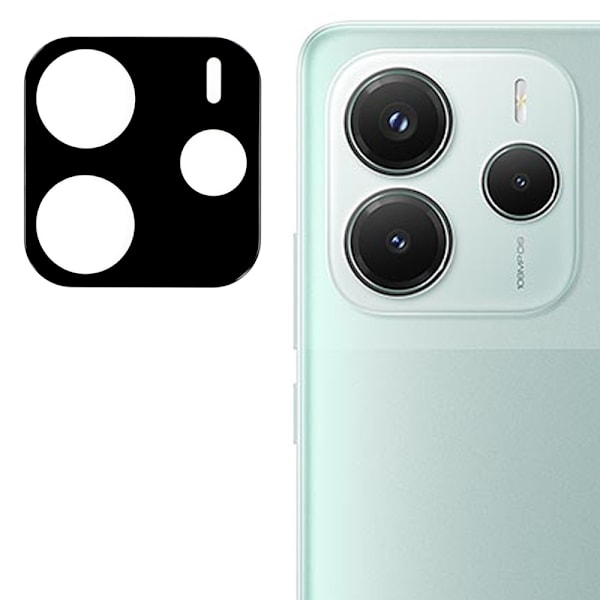 SKALO Xiaomi Redmi Note 14 5G 3D -panssarilasit kameroille - Musta Black