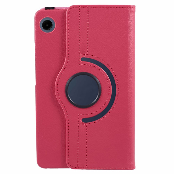 SKALO Samsung Tab A9 360 Litchi Suojakotelo - Cerise Cerise