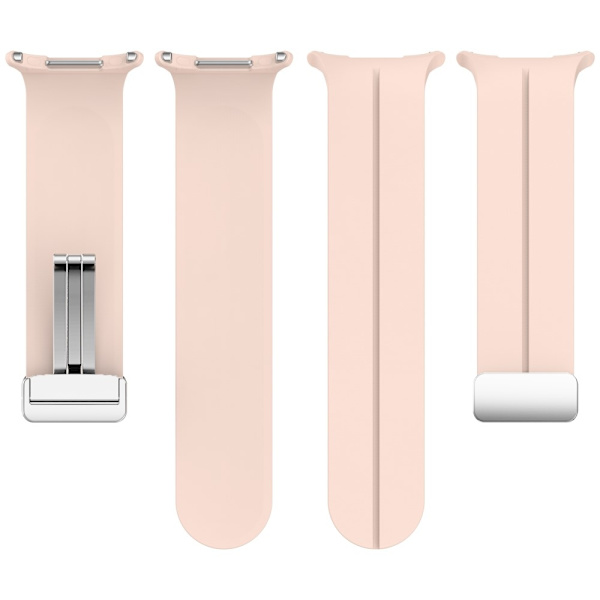SKALO Silikonearmbånd metallspænde Samsung Watch Ultra 47mm - Vælg farve Pink