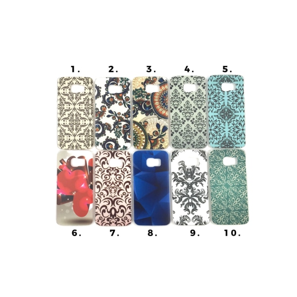 Skal med motiv Samsung S6 Edge MultiColor #7
