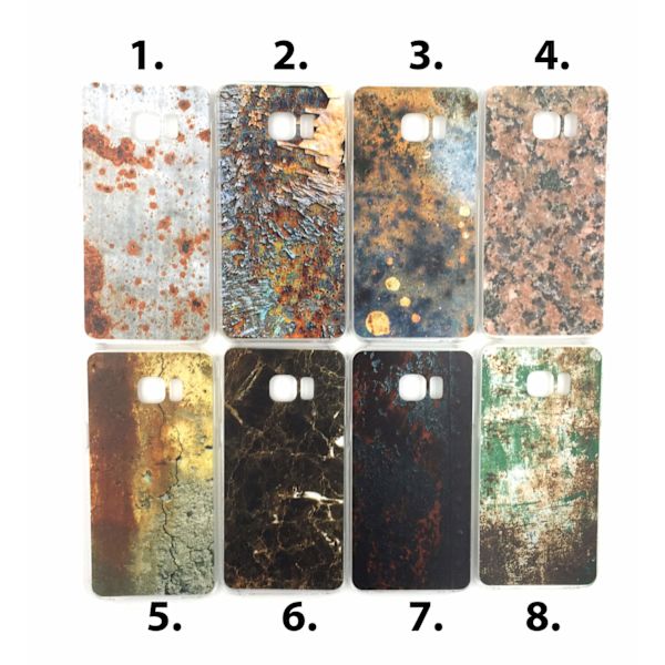 Skal med motiv Samsung S6 Edge + (PLUS) MultiColor #1