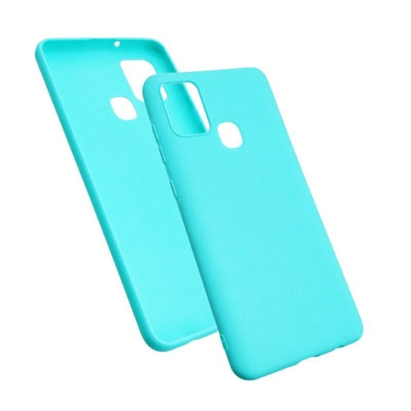 SKALO Samsung A21s Ultratynd TPU-skal - Vælg farve Turquoise