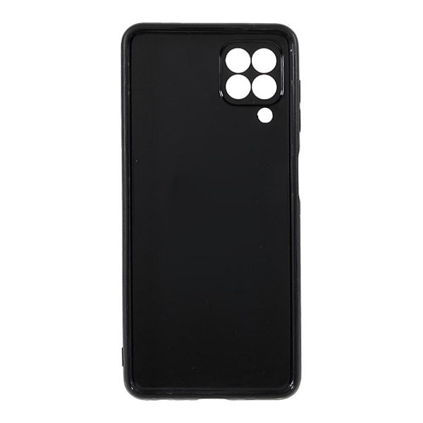SKALO Samsung A22 4G Carbon Fiber TPU-skal - Svart Black