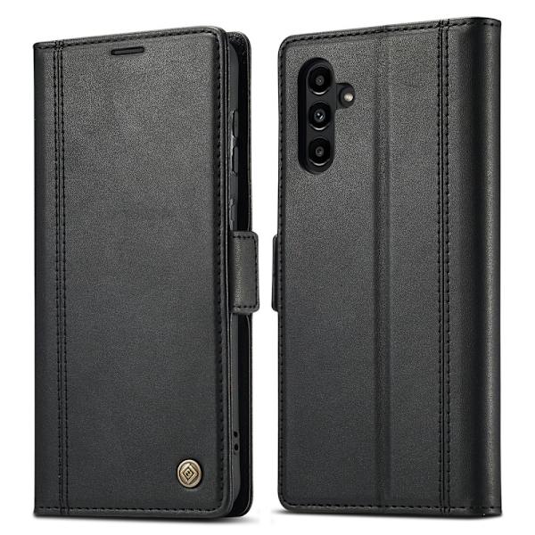 SKALO Samsung A14 4G/5G LC.IMEEKE Plånboksfodral i PU-Läder - Svart Svart