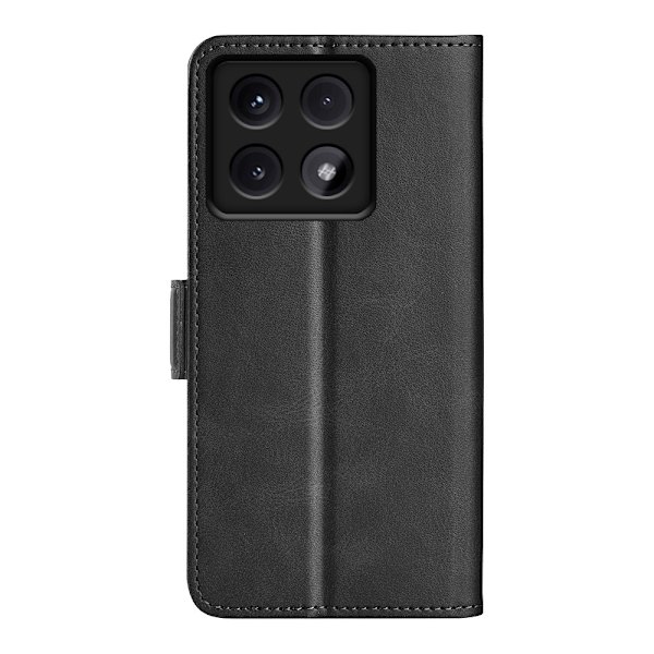 SKALO Xiaomi 14T Premium Wallet Lompakkokotelo - Musta Black
