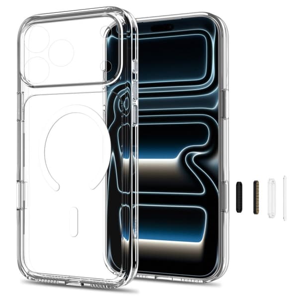 Tech-Protect Flexair Hybrid CC MagSafe Cover til iPhone 18 Pro Max - Transparent Transparent