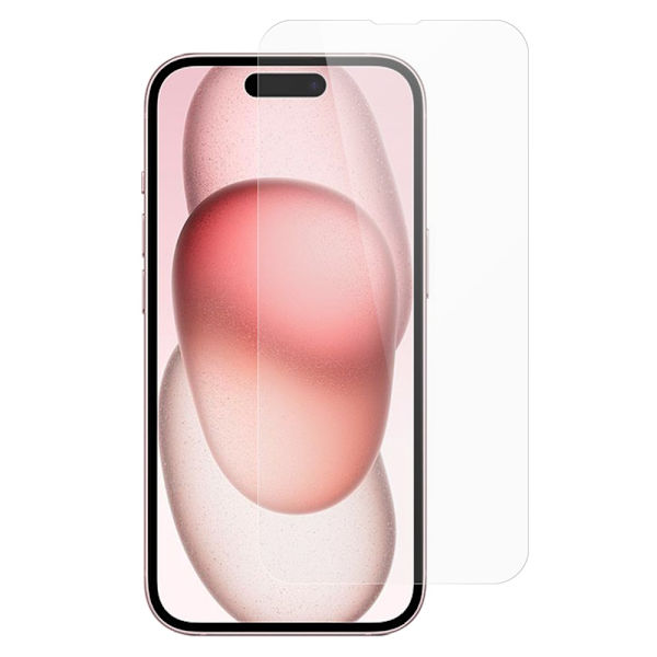 SKALO iPhone 15 Panssarilasi Näytönsuoja Transparent