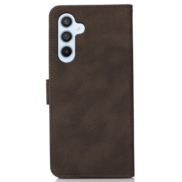 SKALO Samsung S25 KHAZNEH Lompakkokotelo - Ruskea Brown