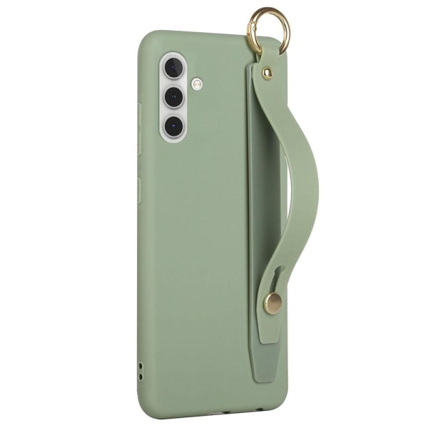 SKALO Samsung A04s 4G Handrem TPU-skal - Grön Grön