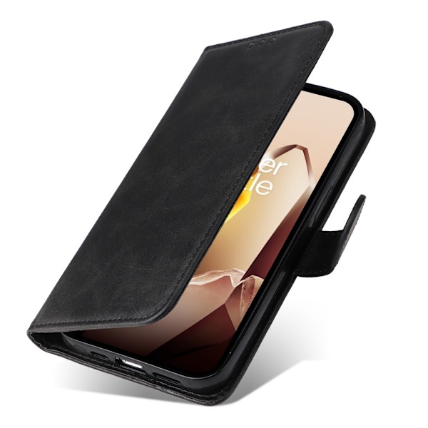 SKALO OnePlus 13 PU-læder Flip Cover - Vælg farve Black