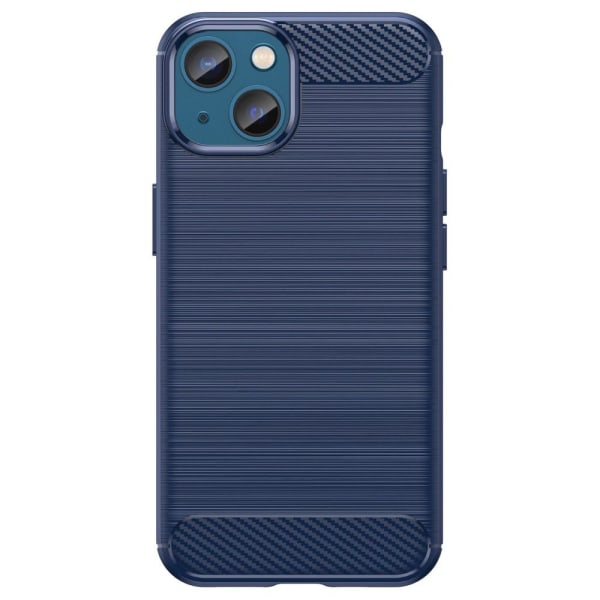 SKALO iPhone 14 Plus Armor Carbon Iskunkestävä TPU suojakuori - Valitse väri Blue