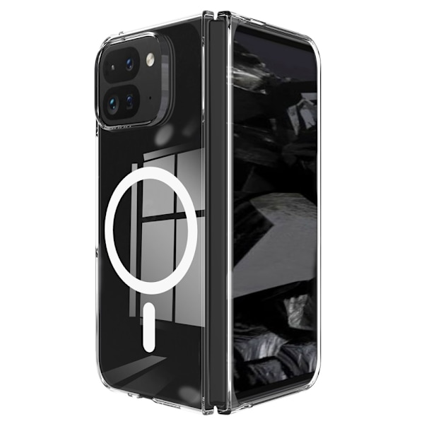 SKALO Google Pixel 9 Pro Fold Hybrid TPU+Acrylic Skal Transparent