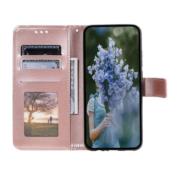 SKALO Samsung S23 Ultra Mandala Plånboksfodral - Roséguld Rosa guld