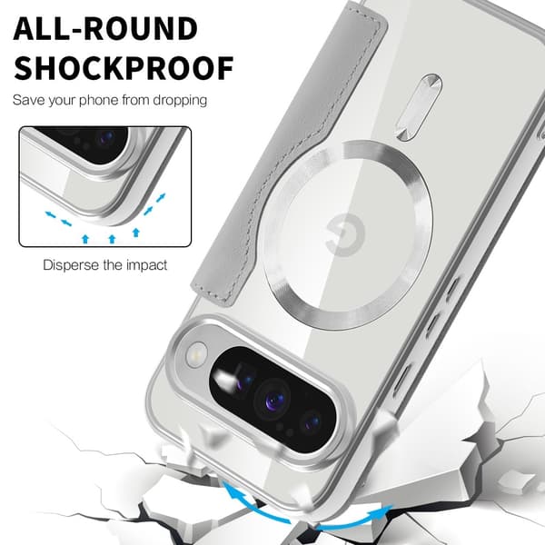 SKALO Google Pixel 10 Pro Slim Cover - Grå Grey