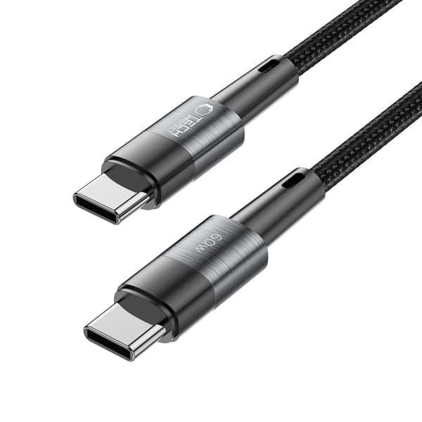 Tech-Protect UltraBoost USB-C-kabel 60W 2m - Grå Grey