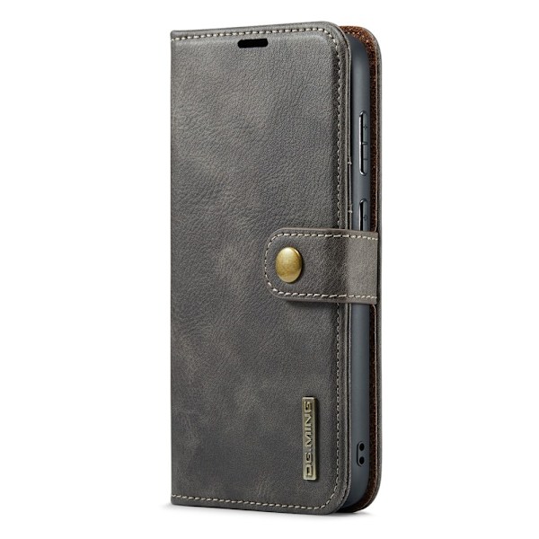 DG MING Samsung A16 2-in-1 magneetti lompakkokotelo - Harmaa Grey