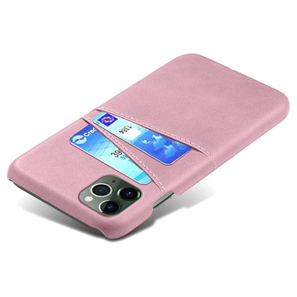 SKALO iPhone 14 Plus PU-Läder Korthållare Skal - Roséguld Rosa guld