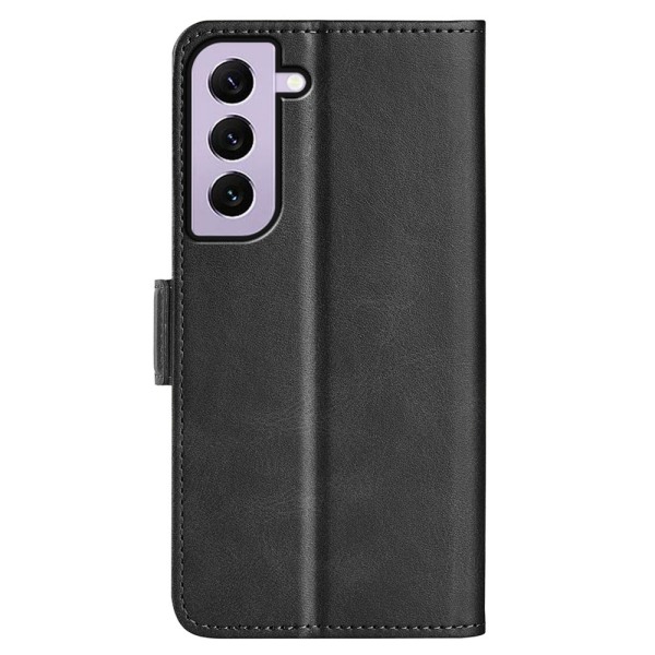 SKALO Samsung S23 Premium Wallet Flip Cover - Sort Black