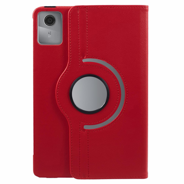 SKALO Lenovo Tab M11 360 Litchi Suojakotelo - Punainen Red