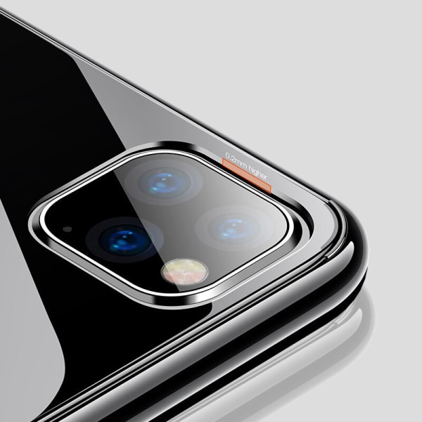Gennemsigtigt silikone TPU etui til iPhone 11 Pro Transparent