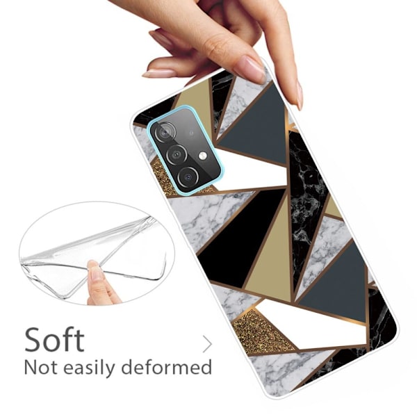 SKALO Samsung A52/A52s Marmor TPU-skal - Motiv 3 Multicolor