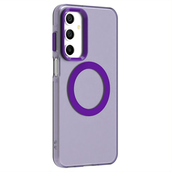 SKALO Samsung A16 Candy Series Hybrid Suojakuori - Violetti Purple