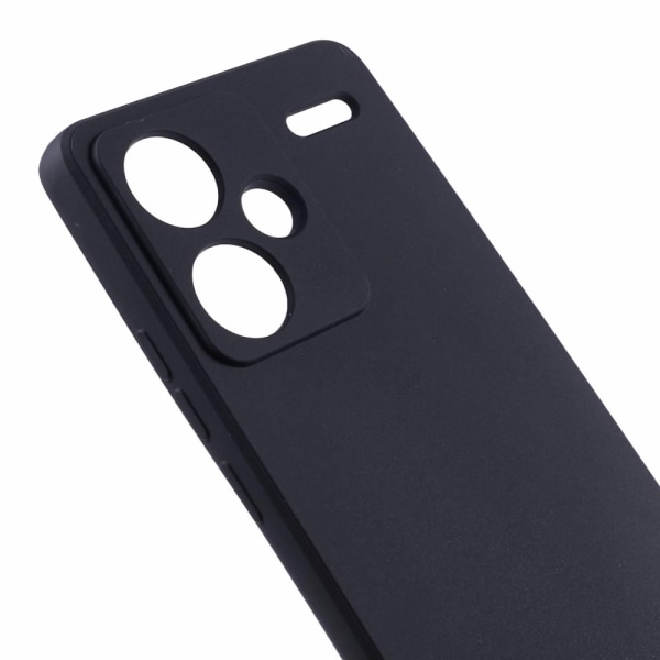 SKALO Xiaomi Redmi Note 13 Pro+ Ultraohut TPU-kuori - Valitse vä Black