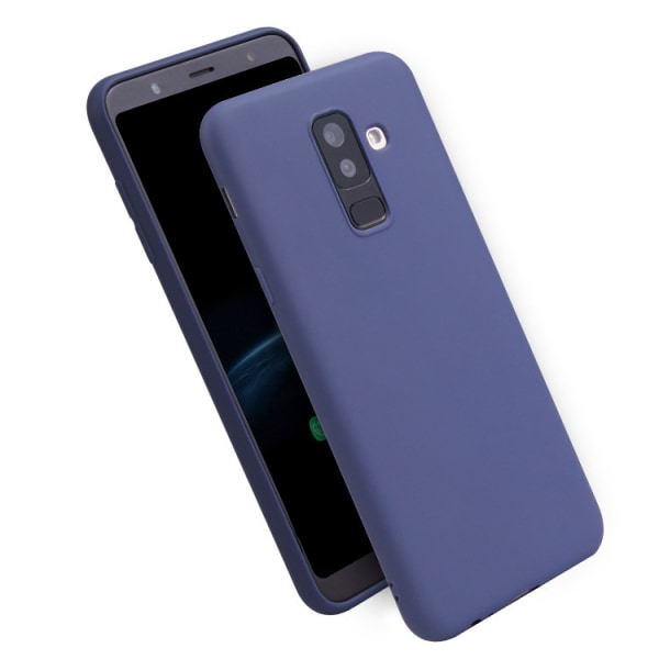 Samsung A6 PLUS 2018 Ultra-ohut silikonikotelo - enemmän värejä Blue