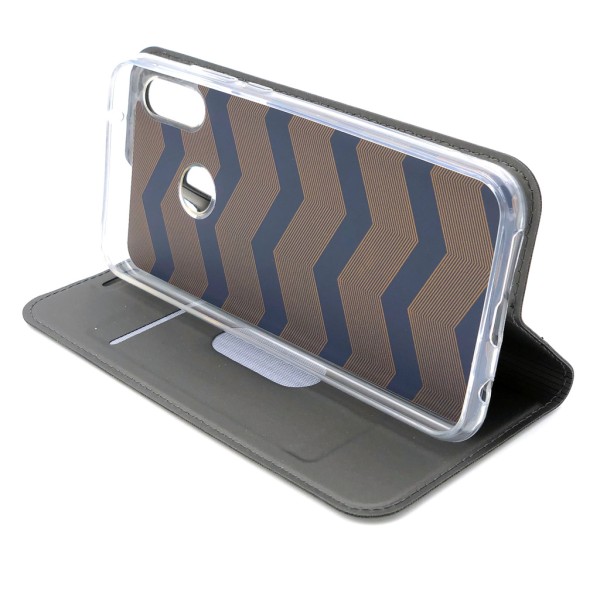 Plånboksfodral Ultratunn design Xiaomi Mi 8 Blue