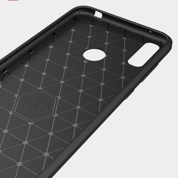Stødsikkert Armour Carbon TPU cover Huawei Y6 2019 - flere farver Blue