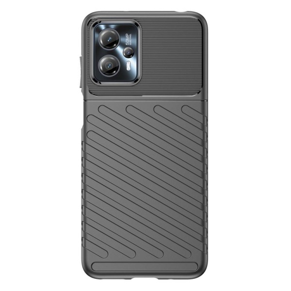 SKALO Motorola Moto G23 4G Twill TPU kuori - - Musta Black