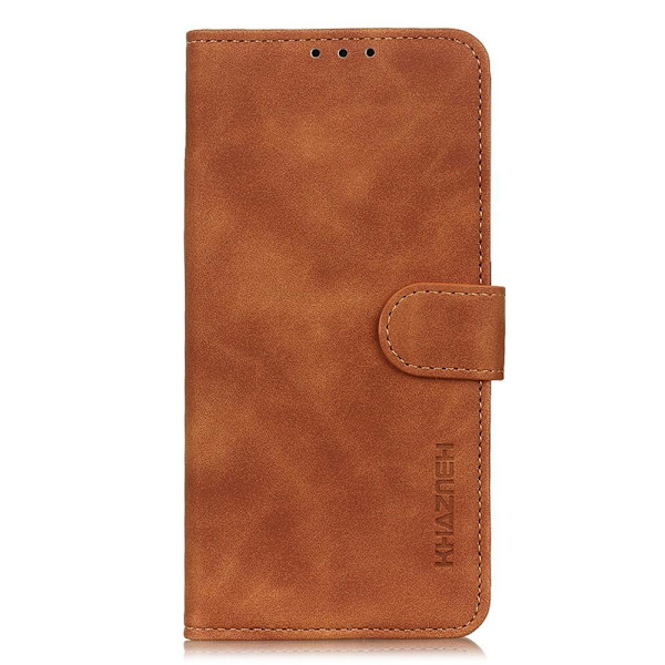 SKALO iPhone 15 Pro Max KHAZNEH Plånboksfodral i PU-Läder - Brun Brun
