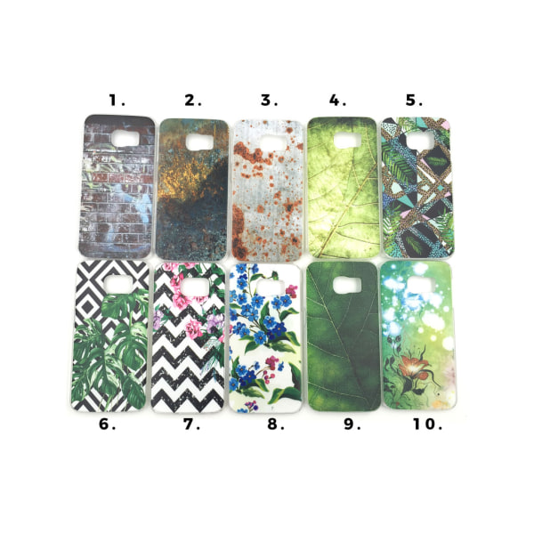 Skal med motiv Samsung S6 Edge MultiColor #5