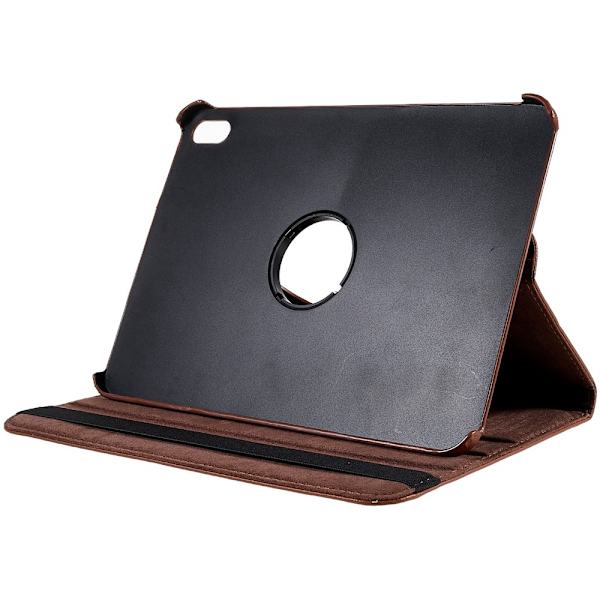 SKALO iPad 11" (2025) 360 Litchi Fodral - Brun Brun