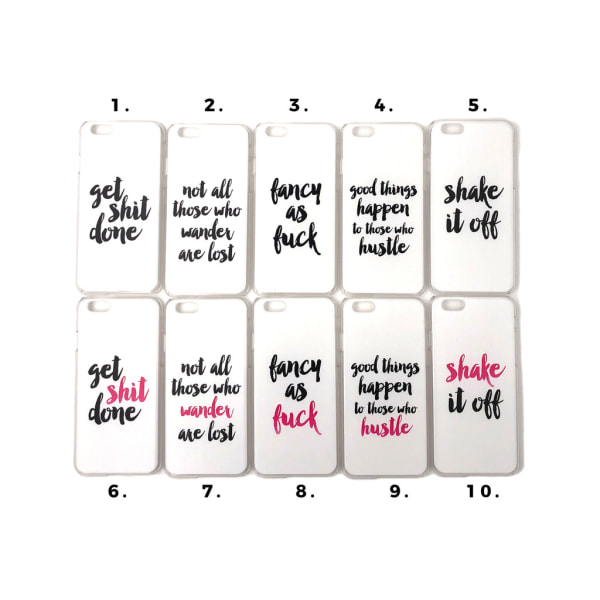 Skal med motiv iPhone 6/6S MultiColor #4