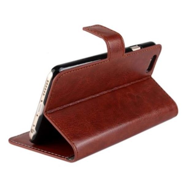 Plånboksfodral i PU-Läder till iPhone 6/6S PLUS Brown