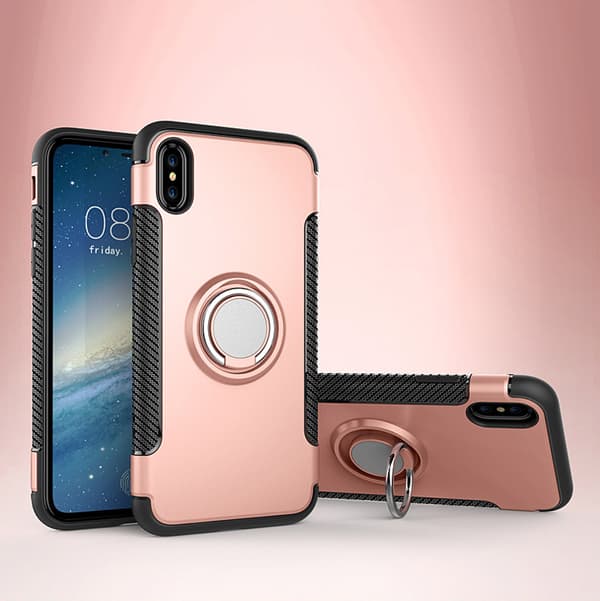 iPhone X/XS | Ring skal Silver