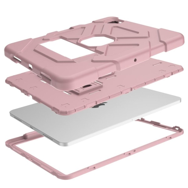 SKALO iPad Air (2020/2022) Extra Stöttåligt Armor Shockproof Ska Rosa