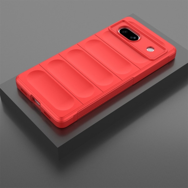 SKALO Google Pixel 7a Rugged Bumpers TPU-Cover Red
