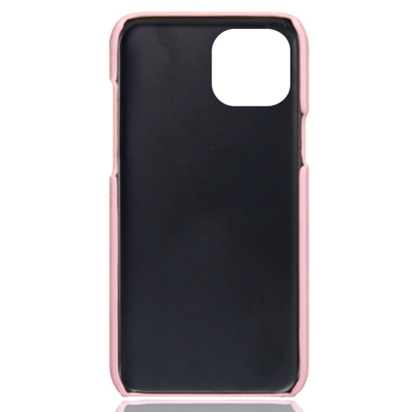 SKALO iPhone 14 PU-nahkainen Korttikotelo - Ruusukulta Pink gold