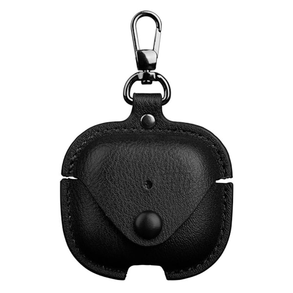 SKALO AirPods 4 PU-Læder Cover - Sort Black