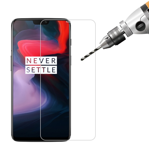 SKALO OnePlus 6 Panssarilasi Näytönsuoja Transparent