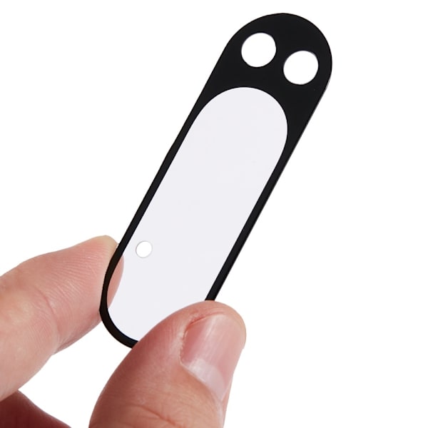 2-PAK SKALO Google Pixel 9 Pro XL 3D Kameralinse Beskyttelsesglas - Sort Black