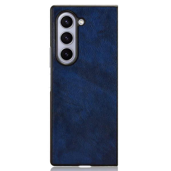 SKALO Samsung Z Fold6 PU-Läder Skal - Blå Blå