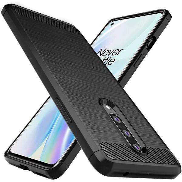 Stöttåligt Armor Carbon TPU-skal Oneplus 8 - fler färger Svart